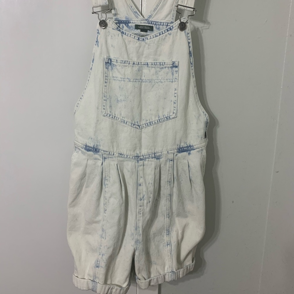Wild fable acid wash overalls!